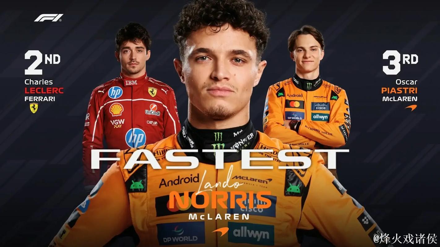 F1-诺里斯打破赛道纪录 勇夺摩纳哥大奖赛杆位